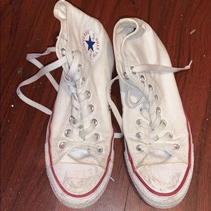 White Converse All-Stars
